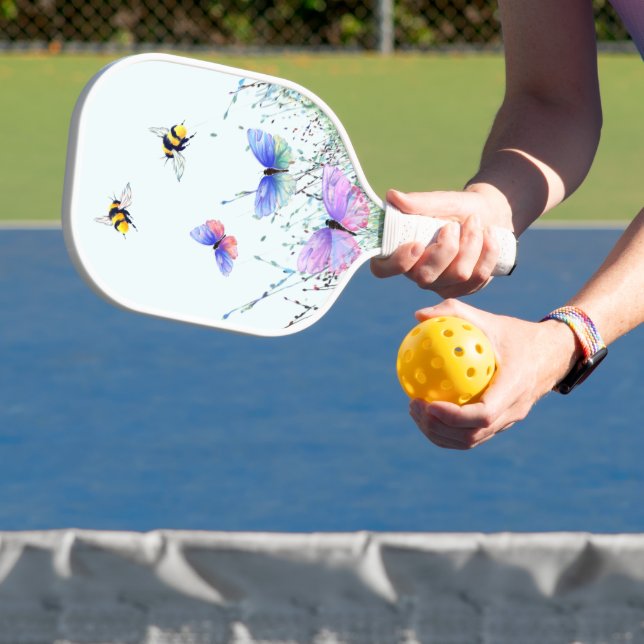 Schmetterlinge und Bienen-Flying-Pickleball-Paddel Pickleball Schläger (InSitu)