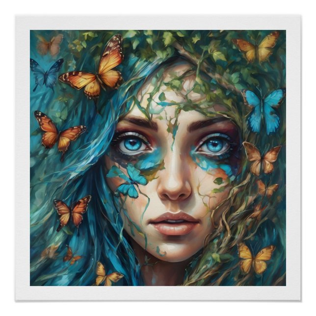 Schmetterlinge und Blues Serie 10 Poster (Vorderseite)