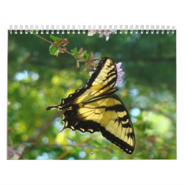 Schmetterlinge und Blume Kalender
