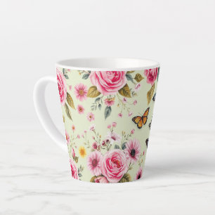 Schmetterlinge und Blume Milchtasse