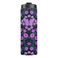 Schmetterlinge und Blume Symmetrie, Violett und Bl