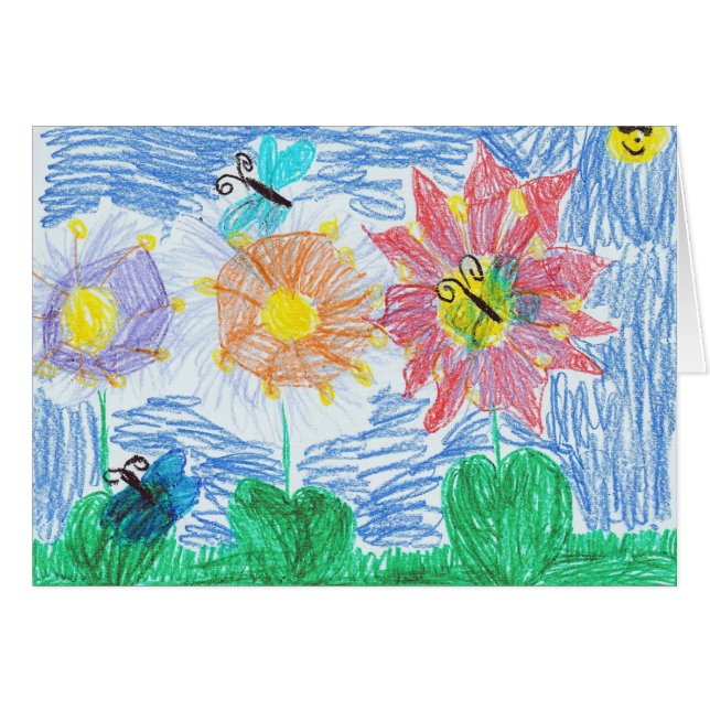 Schmetterlinge und Blumen durch John (Vorderseite (Horizontal))