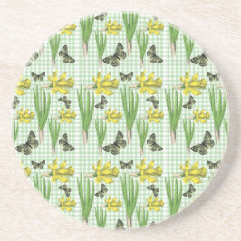 Schmetterlinge und Daffidole-Untersetzer Getränkeuntersetzer