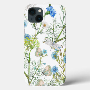 Schmetterlinge und Drachen fliegen mit Blume Case-Mate iPhone Hülle