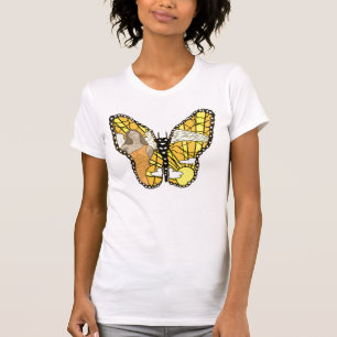 Schmetterlinge und Engel T-Shirt