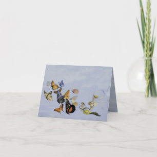 Schmetterlinge und Feen ~ Karte
