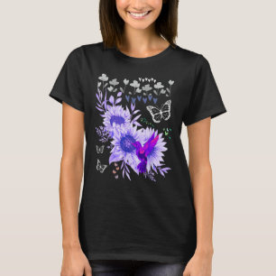 Schmetterlinge und Kolibris finden den Garden Butt T-Shirt