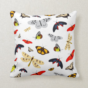 Schmetterlinge und Libellen  Kissen