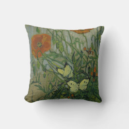 Schmetterlinge und Mohnblumen durch Vincent van Kissen