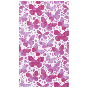 Schmetterlinge Wasserfarbe Magenta Rosa Tablette Tischdecke