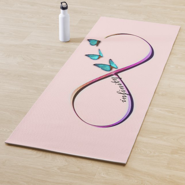 Schmetterlinge Yogamatte (Beispiel)