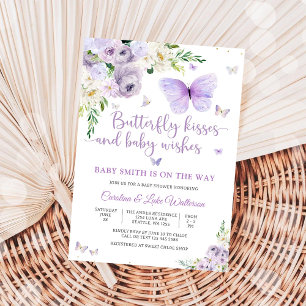 Schmetterlings-Baby-Party-Einladung Einladung