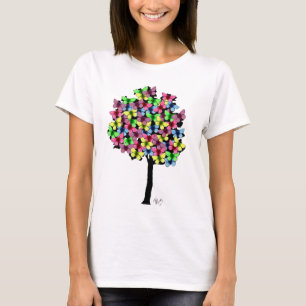 Schmetterlings-Baum T-Shirt