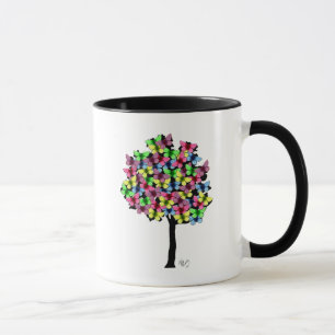 Schmetterlings-Baum Tasse