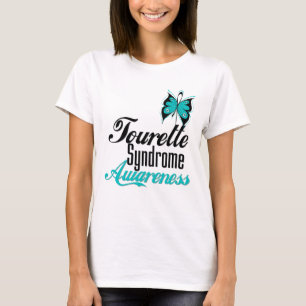 Schmetterlings-Bewusstseins-Tourette-Syndrom T-Shirt