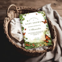 Schmetterlings-Blüten-Baby-Party
