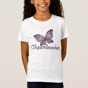 Schmetterlings-Cheerleader T-Shirt