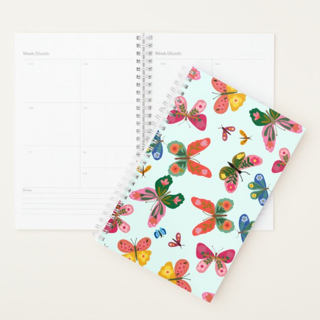 Schmetterlings-Design-Planerbuch Planer (Anzeige)