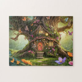 Schmetterlings-Fantasie Puzzle
