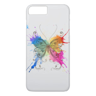 Schmetterlings-Farbspritzen Case-Mate iPhone Hülle