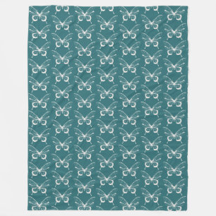Schmetterlings-Fleece-Decke Fleecedecke