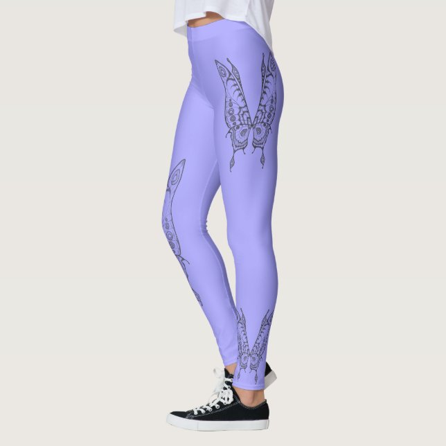 Schmetterlings-Flügel Leggings (Links)