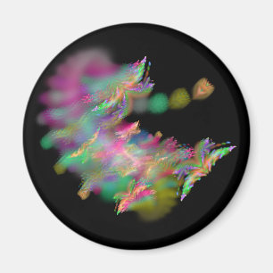Schmetterlings-Genese-Fraktal Magnet