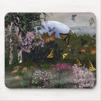 Schmetterlings-Hafen Mousepad