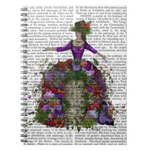 Schmetterlings-Haus-Königin Notizblock