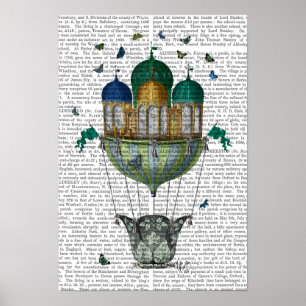 Schmetterlings-Haus Poster