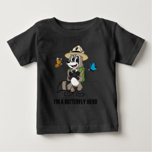 Schmetterlings-Held FörsterRick   - Baby T-shirt