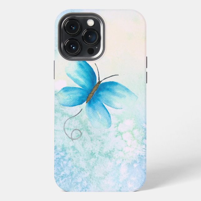 Schmetterlings-iPhone-Hülle iPhone Hülle (Rückseite)