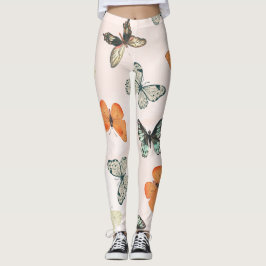 Schmetterlings-Leggings für Damen Mode Leggings