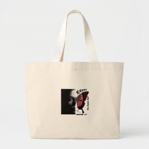 Schmetterlings-Mädchen-Tasche, Gothic-Ästhetik Fra Jumbo Stoffbeutel