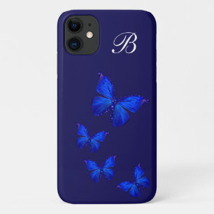 Schmetterlings-Monogramm mit Mädchen-Touch Case-Mate iPhone Hülle