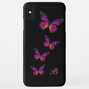 Schmetterlings-Natur-Thema-Monogramm Case-Mate iPhone Hülle