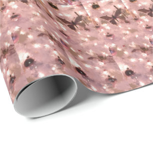 Schmetterlings-Packpapier Geschenkpapier