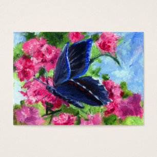 Schmetterlings-Ruhm aceo Kunst-Karte