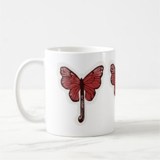 Schmetterlings-Schirm-Fusionsbecher Kaffeetasse