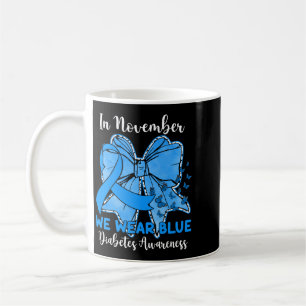 Schmetterlings-Schleife Im November Tragen Wir Bla Kaffeetasse