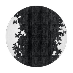 Schmetterlings-Schwarm-Muster Schneidebrett