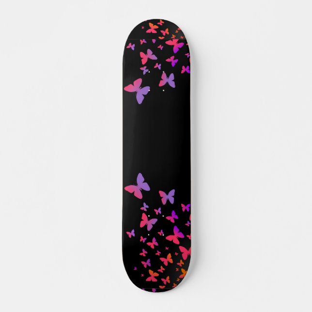 Schmetterlings-Skateboard Skateboard (Vorne)