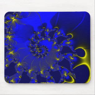 Schmetterlings-Spirale Mousepad
