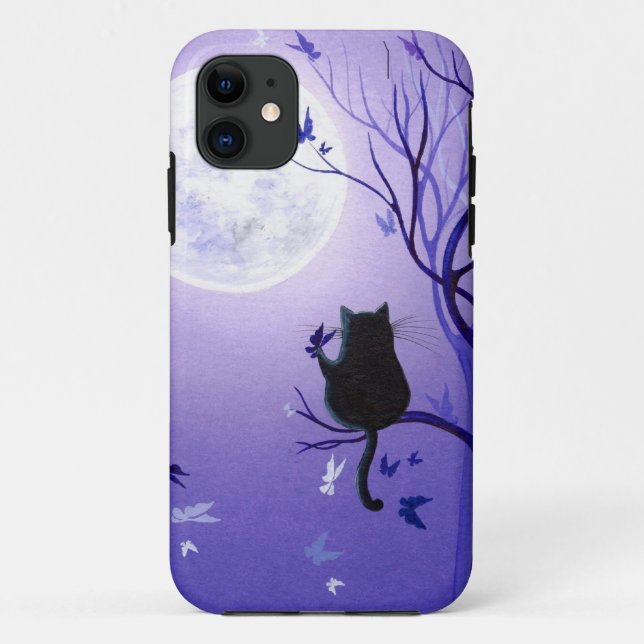 Schmetterlings-Strudel Case-Mate iPhone Hülle (Rückseite)