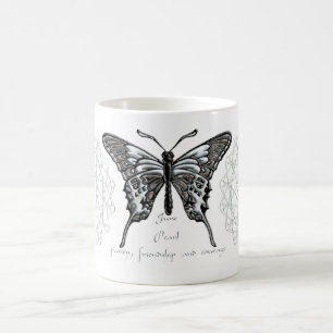 Schmetterlings-Tasse Junis Birthstone Kaffeetasse