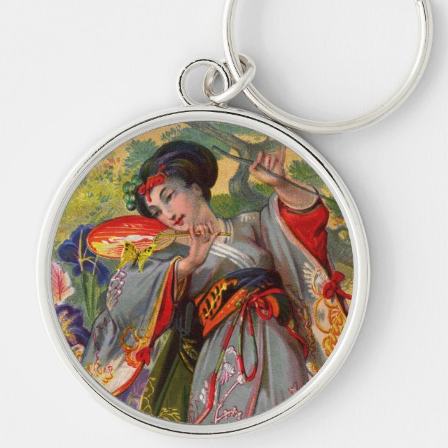 Schmetterlings-Touch Keychain Schlüsselanhänger (Vorne)