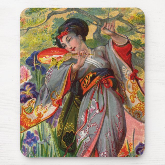 Schmetterlings-Touch-Mauspad Mousepad (Vorne)