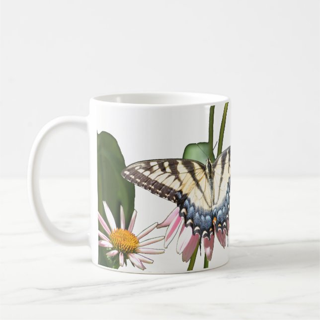 Schmetterlings-u. Hummel-Tasse Tasse (Links)