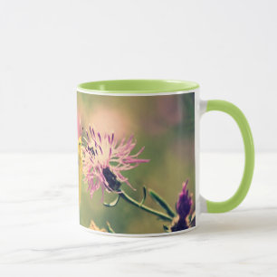 Schmetterlings-u. Wildblumen-Kaffee-Tasse Tasse