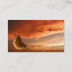 Schmetterlings-Visitenkarte Visitenkarte